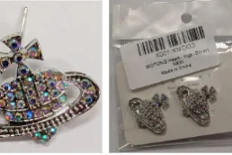 MOTONG Heart-Shaped Planet Silver Earrings