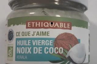 HUILE VIERGE NOIX DE COCO