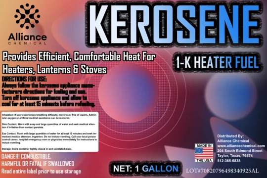 1-K Kerosene Heater Fluid Portable Fuel Containers