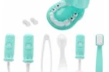9 Pcs Set Doctor Role Play Dentist Puzzle Toys Children Kids Educational Toy Gift