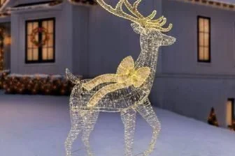 Members Mark 7' Pre-Lit Twinkling Buck