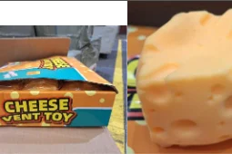 Cheese Vent Toy Squishy