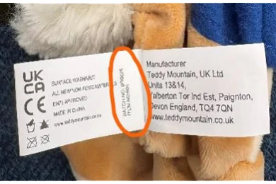 Peter Rabbit Plush Toy